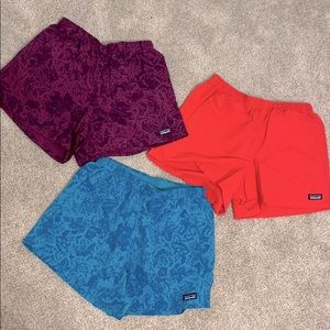 Patagonia shorts! Bundle of three! Size: S